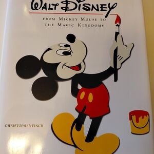The Art of Walt Disney Christopher Finch 1993 VTG Hardback